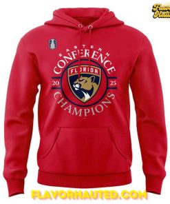 Florida Panthers 2025 Eastern Conference Champions Special Red Hoodie