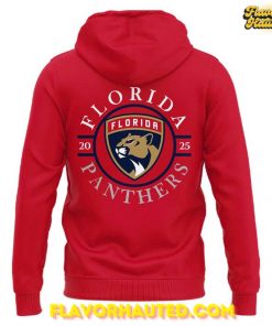 Florida Panthers 2025 Eastern Conference Champions Special Red Hoodie 3