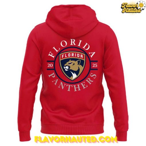 Florida Panthers 2025 Eastern Conference Champions Special Red Hoodie