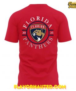 Florida Panthers 2025 Eastern Conference Champions Special Red T Shirt 3