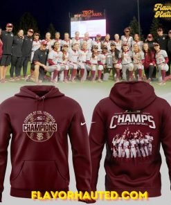 Florida State Seminoles 2025 Softball Champions Limited Hoodie