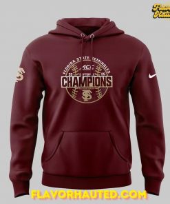 Florida State Seminoles 2025 Softball Champions Limited Hoodie