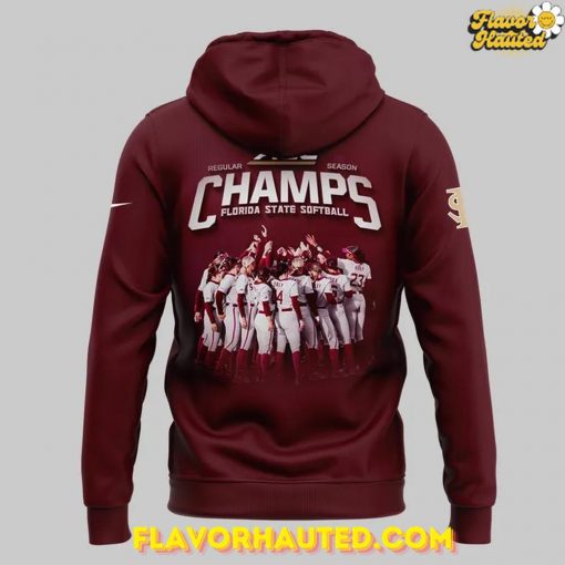 Florida State Seminoles 2025 Softball Champions Limited Hoodie