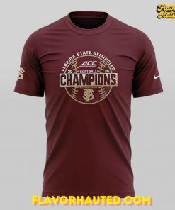 Florida State Seminoles 2025 Softball Champions Limited T-Shirt