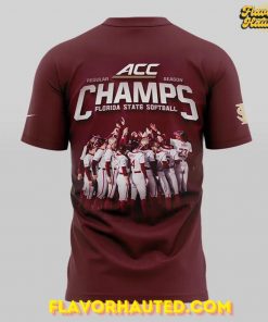 Florida State Seminoles 2025 Softball Champions Limited T Shirt 3