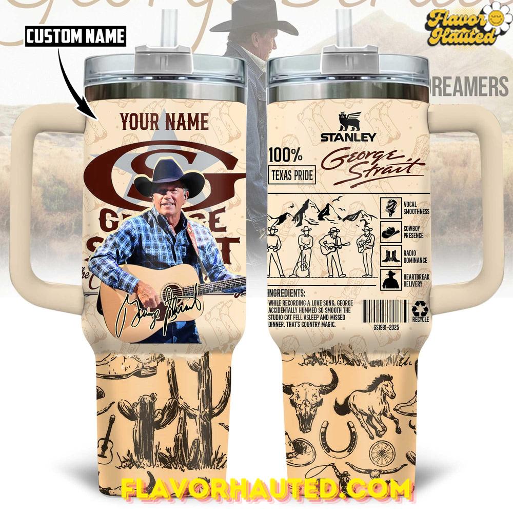 George Strait Limited Edition Stanley Tumbler Cup George Strait Limited Edition Stanley Tumbler Cup