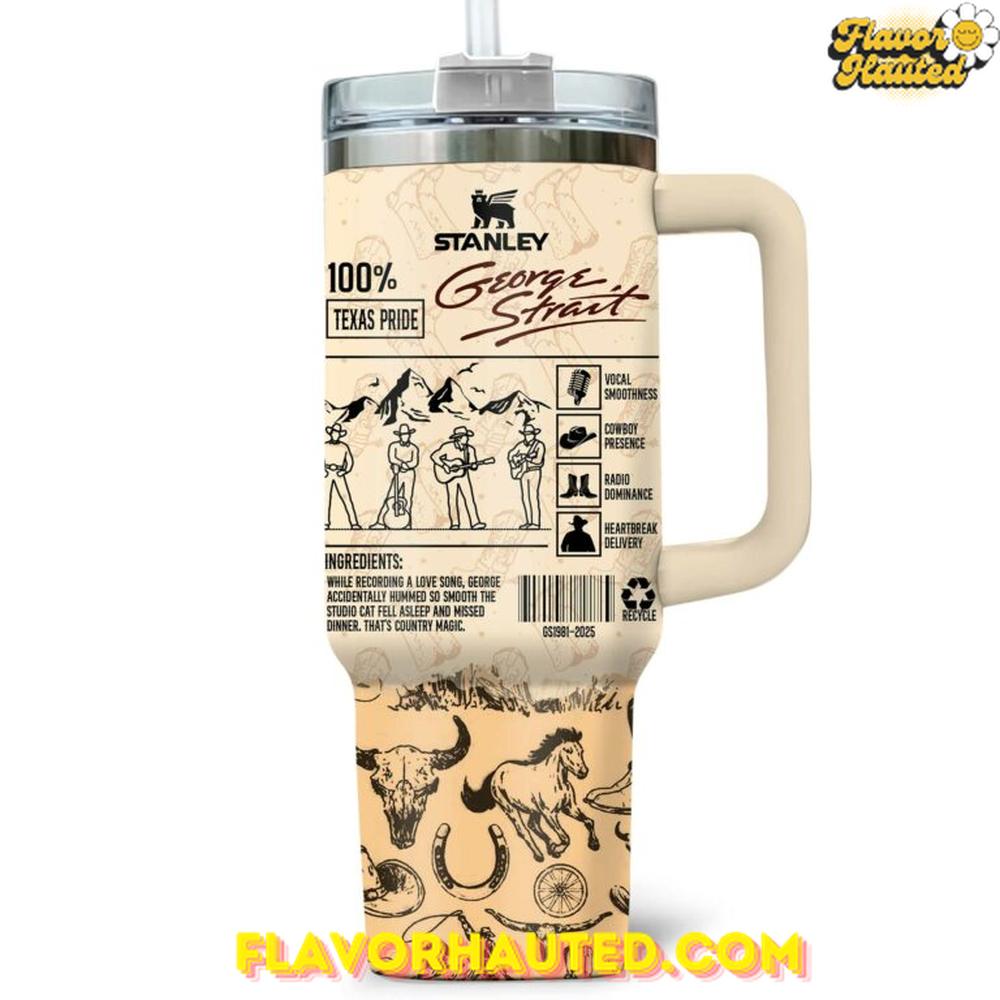 George Strait Limited Edition Stanley Tumbler Cup George Strait Limited Edition Stanley Tumbler Cup