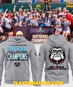 Georgia Bulldogs 2025 NCAA Division Women's Tennis National Champions Hoodie 1