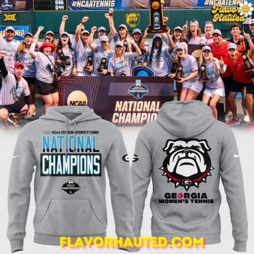 Georgia Bulldogs 2025 NCAA Division I Women’s Tennis National Champions Hoodie
