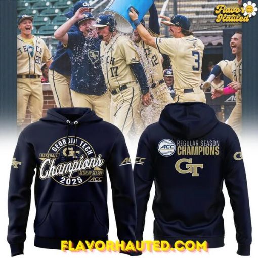 Georgia Tech 2025 ACC Regular Season Champions Hoodie