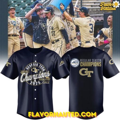 Georgia Tech 2025 ACC Regular Season Champions Jersey