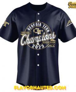 Georgia Tech 2025 ACC Regular Season Champions Jersey