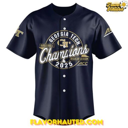 Georgia Tech 2025 ACC Regular Season Champions Jersey