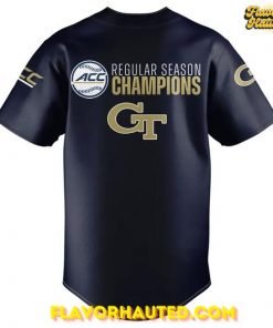 Georgia Tech 2025 ACC Regular Season Champions Jersey 3