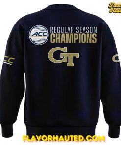 Georgia Tech 2025 ACC Regular Season Champions Sweatshirt 2