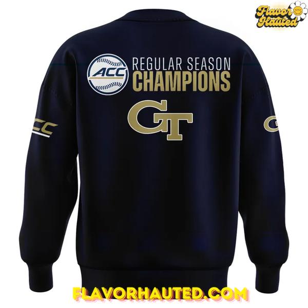 Georgia Tech 2025 ACC Regular Season Champions Sweatshirt Georgia Tech 2025 ACC Regular Season Champions Sweatshirt