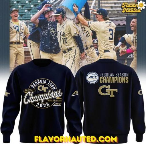 Georgia Tech 2025 ACC Regular Season Champions Sweatshirt