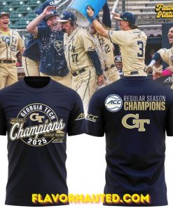 Georgia Tech 2025 ACC Regular Season Champions T-Shirt