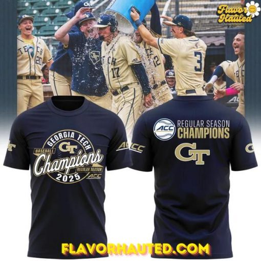 Georgia Tech 2025 ACC Regular Season Champions T-Shirt