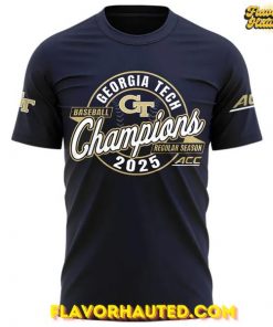 Georgia Tech 2025 ACC Regular Season Champions T-Shirt