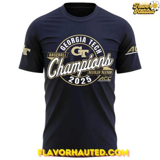 Georgia Tech 2025 ACC Regular Season Champions T-Shirt