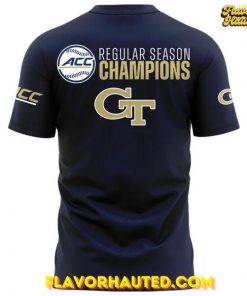 Georgia Tech 2025 ACC Regular Season Champions T Shirt 3