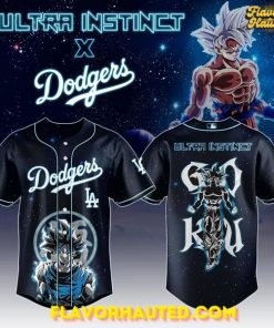 Goku Ultra Instinct x Los Angeles Dodgers 2025 Special Jersey