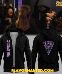 Golden State Valkyries 2025 Limited Edition Zip Hoodie