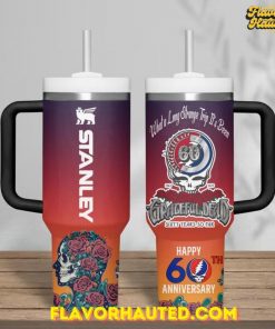 Grateful Dead Happy 60th Anniversary Limited Edition Stanley Tumbler Cup
