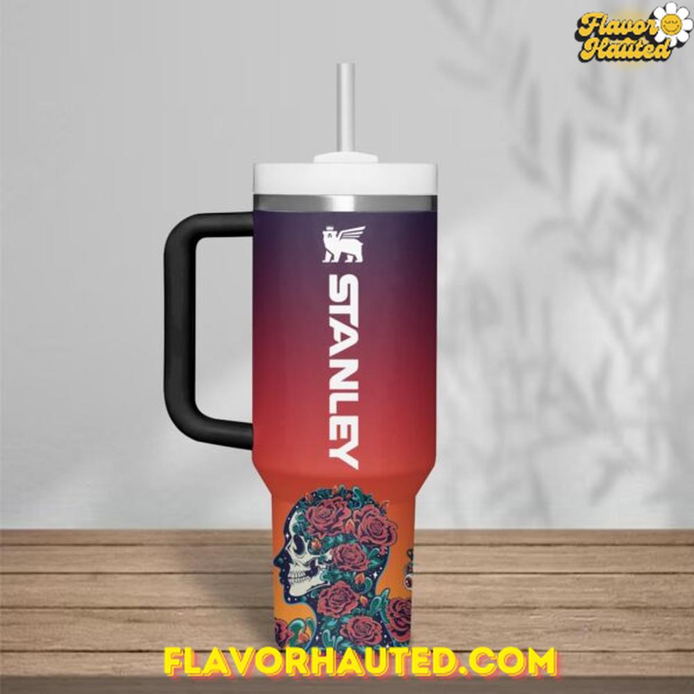 Grateful Dead Happy 60th Anniversary Limited Edition Stanley Tumbler Cup Grateful Dead Happy 60th Anniversary Limited Edition Stanley Tumbler Cup