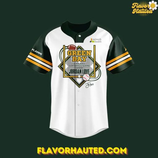 Green Bay Packers x Jordan Love 2025 Limited Edition White Jersey
