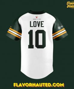 Green Bay Packers x Jordan Love 2025 Limited Edition White Jersey 3