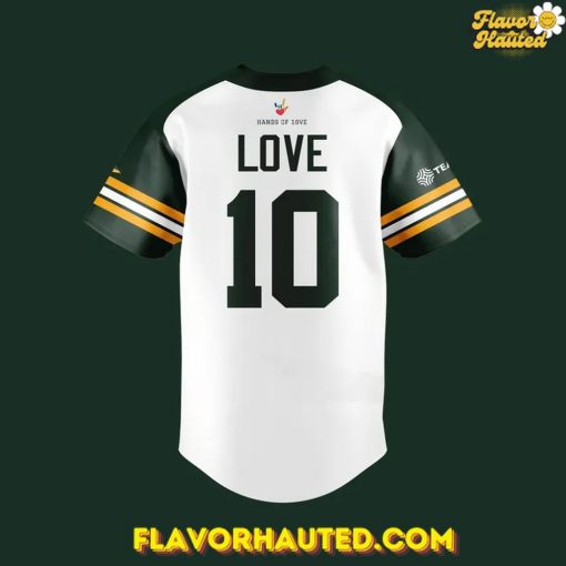 Green Bay Packers x Jordan Love 2025 Limited Edition White Jersey