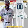Gwinnett Stripers 2025 Custom Name & Number Striped Baseball Jersey