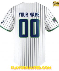 Gwinnett Stripers 2025 Custom Name & Number Striped Baseball Jersey 3