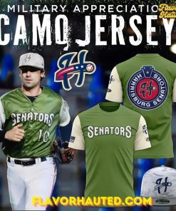 Harrisburg Senators x Military Day 2025 Special T-Shirt