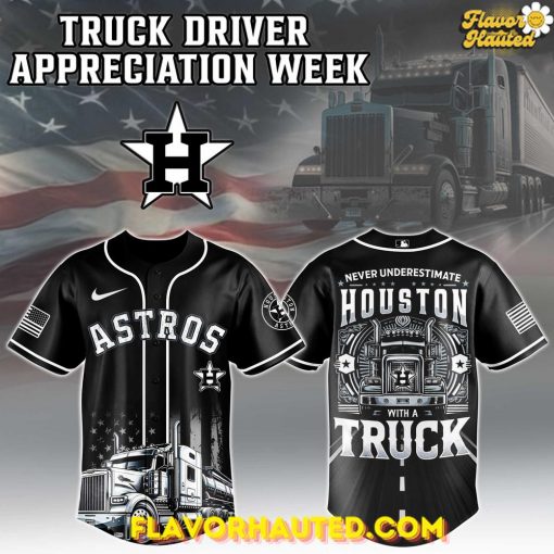 Houston Astros 2025 Truck Driver Appreciation Week Limited Edition Jersey