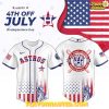 Houston Astros Happy 4th of July Independence Day Jersey 2025
