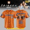 Houston Astros MLB x F.R.I.E.N.D.S Night Special Orange Baseball Jersey
