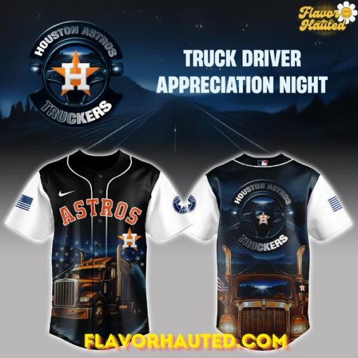 Houston Astros MLB x Truck Driver Appreciation Night Limited Edition Jersey 2025