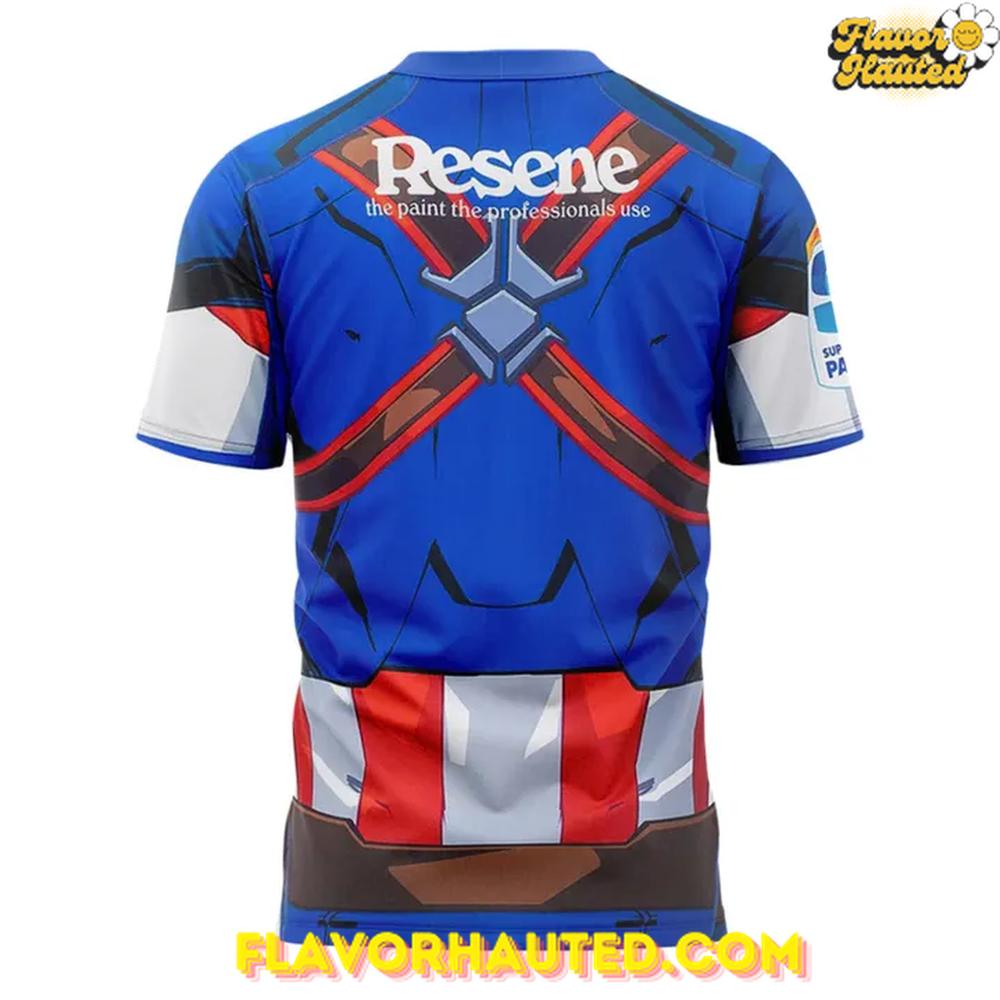 Hurricanes 2025 Captain America Limited Edition T-Shirt Hurricanes 2025 Captain America Limited Edition T-Shirt