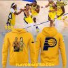 Indiana Pacers 2025 Reggie Miller Choke Yellow Hoodie
