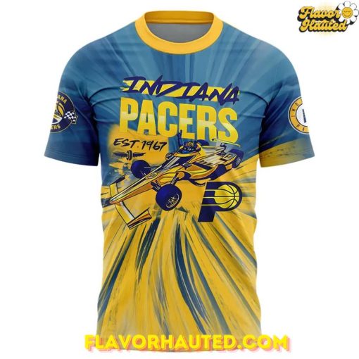 Indiana Pacers x Racing Collections 2025 Special T-Shirt