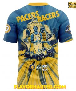 Indiana Pacers x Racing Collections 2025 Special T Shirt 3
