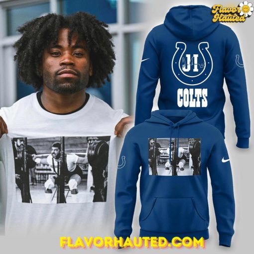 Indianapolis Colts Thank You Jim Irsay Limited Blue Hoodie