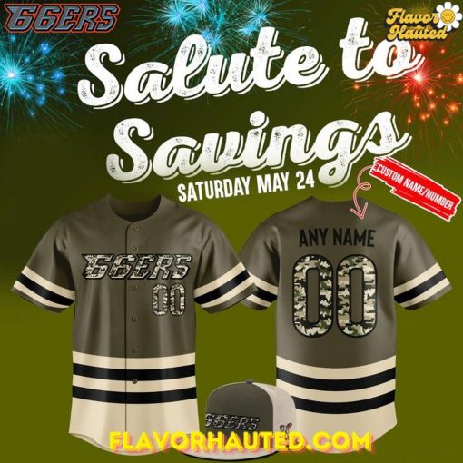 Inland Empire 66ers 2025 Salute to Savings Night Special Jersey