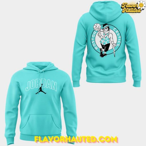 Jayson Tatum Boston Celtics Limited Edition Aqua Blue Hoodie