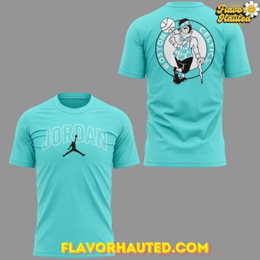 Jayson Tatum Boston Celtics Limited Edition Aqua Blue T-Shirt