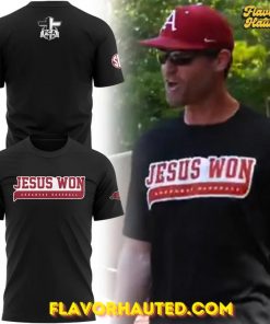 Jesus Won Arkansas Razorbacks 2025 Special T-Shirt