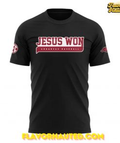 Jesus Won Arkansas Razorbacks 2025 Special T-Shirt